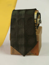 Multicolor Abstract Printed Silk Necktie - TOSSIDO