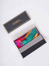 Multicolor Abstract Printed Stole - TOSSIDO