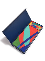 Multicolor Abstract Scarf & Scarf Bag Set - TOSSIDO