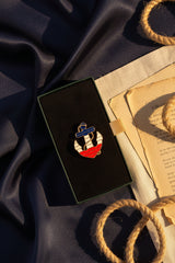 Multicolor Anchor Brooch - TOSSIDO