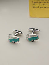 Multicolor Bus Cufflinks - TOSSIDO