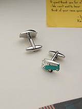 Multicolor Bus Cufflinks - TOSSIDO
