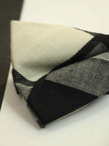 Multicolor Check Bowtie & Pocket Square Set - TOSSIDO