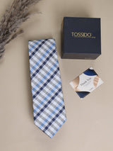 Multicolor Check Woven Necktie - TOSSIDO