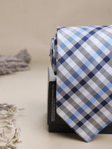 Multicolor Check Woven Necktie - TOSSIDO