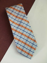 Multicolor Check Woven Silk Necktie - TOSSIDO
