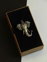 Multicolor Elephant Brooch - TOSSIDO