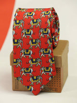 Multicolor Elephant Necktie - TOSSIDO