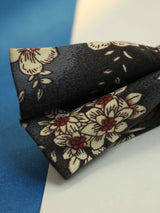 Multicolor Floral Bowtie & Pocket Square Set - TOSSIDO