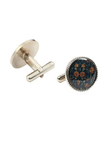 Multicolor Floral Cufflink - TOSSIDO
