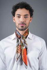 Multicolor Floral Neckerchief - TOSSIDO