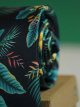 Multicolor Floral Printed Necktie - TOSSIDO