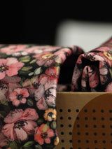 Multicolor Floral Printed Necktie and Pocket Square Set - TOSSIDO