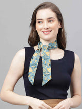 Multicolor Floral Scarf & Scarf Bag Set - TOSSIDO