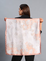 Multicolor Floral Short Scarf - TOSSIDO