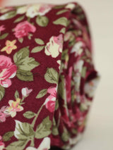 Multicolor Floral Skinny Necktie - TOSSIDO