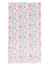 Multicolor Floral Stole & Pocket Square Set - TOSSIDO