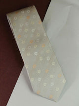 Multicolor Floral Woven Silk Necktie - TOSSIDO