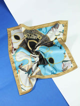Multicolor Horse Pocket Square - TOSSIDO