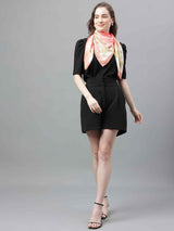 Multicolor Novelty Scarf & Scarf Bag Set - TOSSIDO