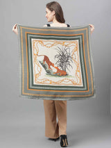 Multicolor Novelty Scarf & Scarf Bag Set - TOSSIDO