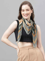 Multicolor Novelty Scarf & Scarf Bag Set - TOSSIDO