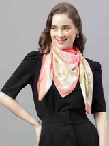 Multicolor Novelty Scarf & Scarf Bag Set - TOSSIDO