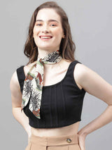 Multicolor Novelty Scarf & Scarf Bag Set - TOSSIDO