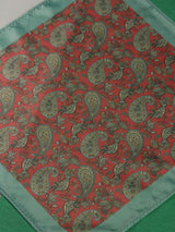 Multicolor Paisley Pocket Square - TOSSIDO