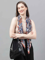 Multicolor Paisley Scarf & Scarf Bag Set - TOSSIDO
