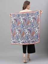 Multicolor Paisley Scarf & Scarf Bag Set - TOSSIDO