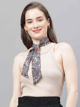 Multicolor Paisley Scarf & Scarf Bag Set - TOSSIDO