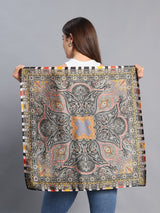 Multicolor Paisley Short Scarf - TOSSIDO