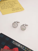Multicolor Pearl Cufflinks - TOSSIDO
