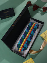 Multicolor Periodic Table Printed Necktie - TOSSIDO