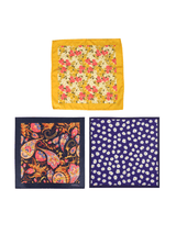 Multicolor Pocket Squares - TOSSIDO