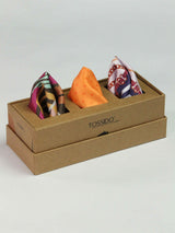 Multicolor Pocket Squares - TOSSIDO