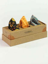 Multicolor Pocket Squares - TOSSIDO