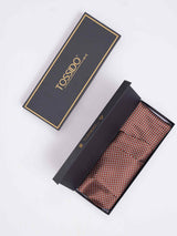 Multicolor Polka Woven Cravat & Pocket Square Set - TOSSIDO