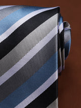Multicolor Stripe Woven Necktie - TOSSIDO