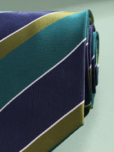 Multicolor Stripe Woven Necktie - TOSSIDO