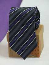 Multicolor Stripe Woven Necktie - TOSSIDO