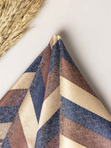 Multicolor Stripes Jacquard Pocket Square - TOSSIDO