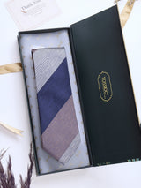 Multicolor Stripes Woven Silk Necktie - TOSSIDO