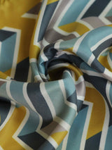 Multicolored Geometric Pocket Square - TOSSIDO