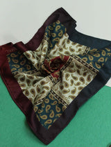 Multicolored Paisley Pocket Square - TOSSIDO