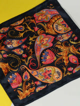 Multicolored Paisley Pocket Square - TOSSIDO