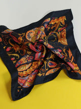 Multicolored Paisley Pocket Square - TOSSIDO