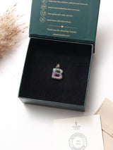 Multicolour Initial B Pendant - TOSSIDO