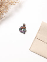 Multicolour Initial G Pendant - TOSSIDO